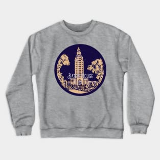 Baton Rouge Vintage Decal Crewneck Sweatshirt